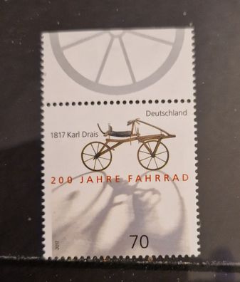 BRD - MiNr. 3320 - 200 Jahre Fahrrad