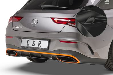 CSR Heckansatz für Mercedes Benz CLA X118 Shooting Brake, AMG-Line (mittiger He