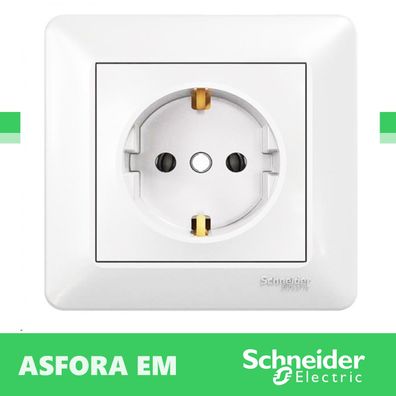 Schneider Electric EM Steckdose Steckdosen Schalter Taster TV SAT CAT USB
