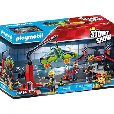Playm. Air Stuntshow Servicestation 70834 - Playmobil 70834 - (Spielwaren / Playm...