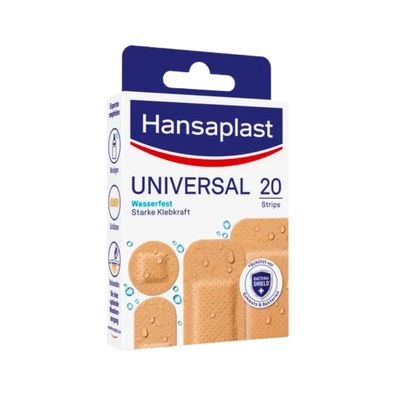Hansaplast Universal 20 Str. / 4 Gr. - B08TPBVR26 | Packung (20 Stück)