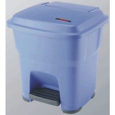 Vileda Professional Hera - 35L Pedalbehälter, blau - 39x39x44 cm | Packung (1 Stück)