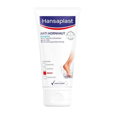2x Hansaplast Anti Hornhaut Peeling 2in1 - 75 ml | Packung (75 ml) - B0B8HX9R2H