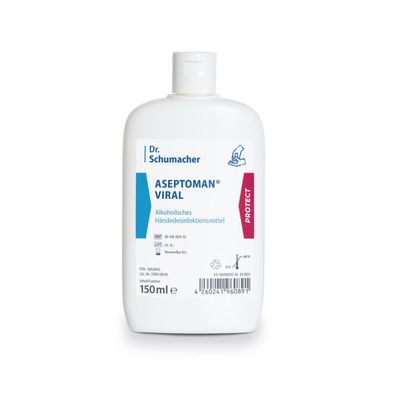 Dr. Schumacher Aseptoman® Viral Händedesinfektion - 150 ml | Flasche (150 ml)
