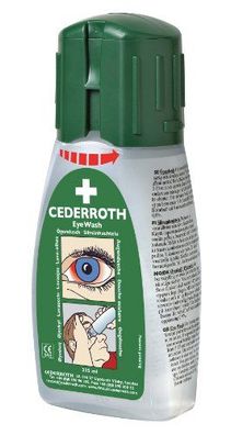 Augenspülflasche Cederroth , , gefüllt mit 235 ml steriler Kochsalzlösung | Packung (