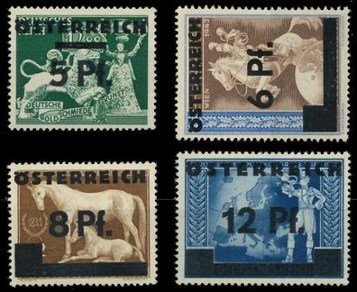 Österreich 1945 Nr 664-667 postfrisch X707706