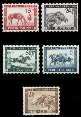 Österreich 1946 Nr 785-789 postfrisch X70778E