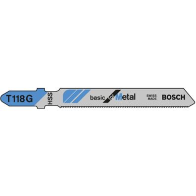 Bosch
Stichsägeblätter 5 Stück 2 608 631 012 T 118 G