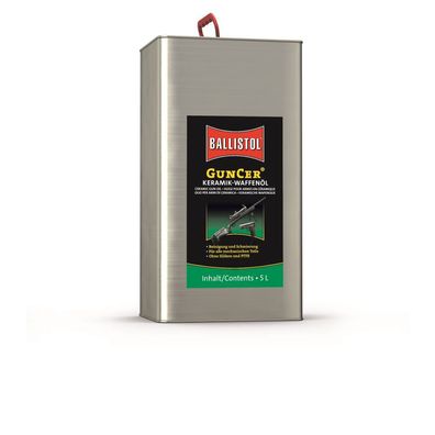 Ballistol
GunCer Keramik-Waffenöl | 5 Liter | 22176