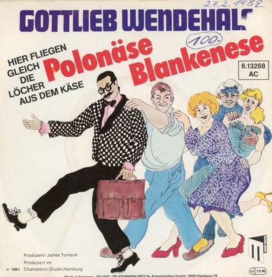 7" Gottlieb Wendehals - Polonäse Blankenese