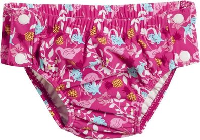 Playshoes Kinder Badehose UV-Schutz Windelhose Flamingo zum Knöpfen Türkis