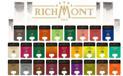 Richmont Mix Tee Set mit 26 Geschmacksrichtungen Büro Restaurant Hotel Premiumtee