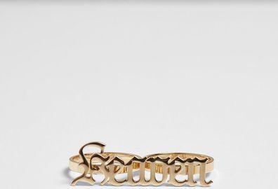Mister Tee Heaven Chunky Ring Gold