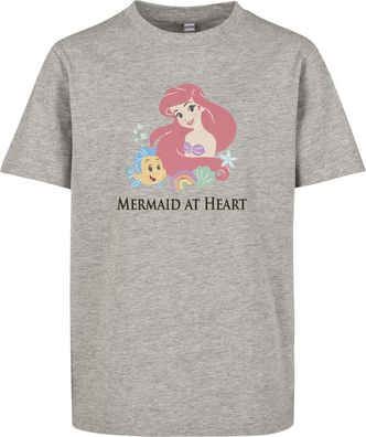 Mister Tee T-Shirt Kids Mermaid At Heart Tee Heather Grey