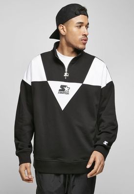 Starter Black Label Sweatshirt Triangle Troyer Black/ White