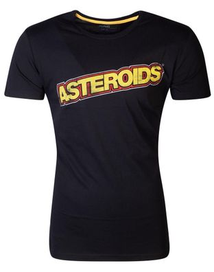 Atari - Astroids Logo Men's T-shirt Black