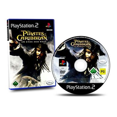 PS2 Spiel Disneys Pirates Of The Caribbean - Fluch Der Karibik - Am Ende Der Welt #A