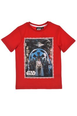 Star Wars Rogue One T-Shirt Todesstern Rot verschiedene Größen für Kinder