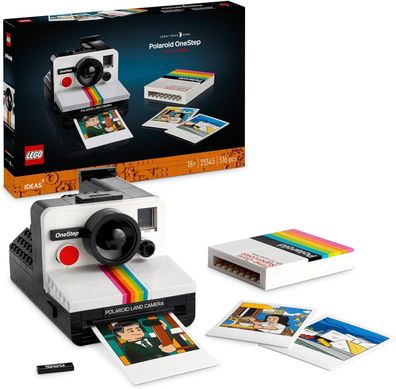 LEGO 21345 Ideas Polaroid OneStep SX-70 Sofortbildkamera Kamera-Modellbausatz