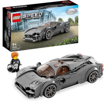 LEGO 76915 Speed Champions Pagani Utopia Rennwagen und Spielzeug-Modellbausatz