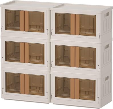 HAIXIN Aufbewahrungsbox mit Deckel, 32L Boxen Aufbewahrung Ordnungsboxen Storage