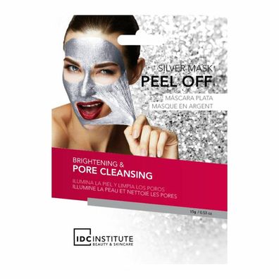Gesichtsmaske Peel Off IDC Institute Silberfarben (15 g)