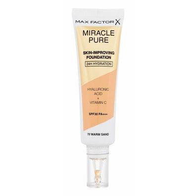 Max Factor Miracle Pure Foundation Spf30 70-Warm Sand