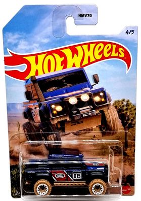 Mattel Hot Wheels cars Serie Offroad HMV70 Auto 15 Land Rover Defender Doubl 4/5