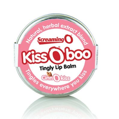 Screaming O KissOBoo Zimtprickelnder Lippenbalsam, 0.1 kg