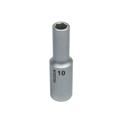Proxxon Tiefbett-Steckschlüsseleinsatz 1/2" - CrV-Stahl - SW 10 mm - 24 mm