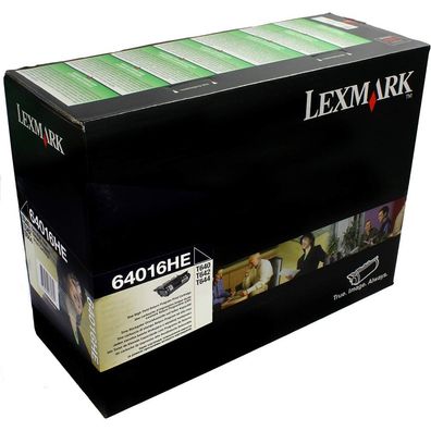 Lexmark Cartridge Black Schwarz (64016HE)