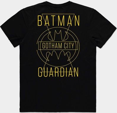 Warner - Batman - Gotham City Guardian Men's T-shirt Black
