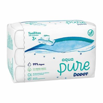 Dodot Aqua Pure Wipes 3x48 Units