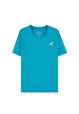 Pokemon - Pixel Snorlax - Men's Short Sleeved T-Shirt Blue