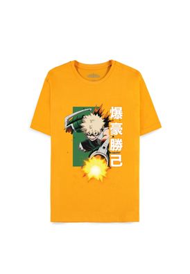 My Hero Academia - Orange Bakugo Katsuki - Men's Short Sleeved T-Shirt Orange