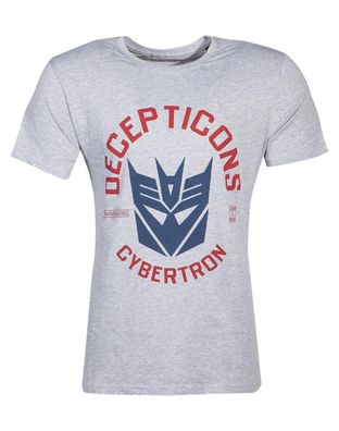 Transformers - Decepticon Men's T-shirt Grey