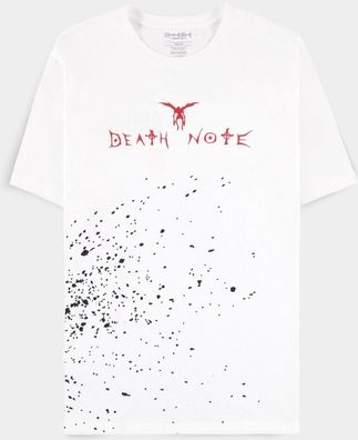 Death Note - Shinigami Apple Splash - Men's Short Sleeved T-shirt White