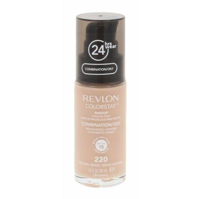 Colorstay foundation combination/ oily 220-naturl beige