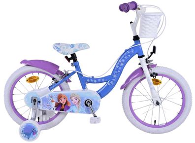 16 Zoll Kinder Mädchen Fahrrad Mädchenfahrrad Rad Frozen 2 die Eiskönigin Elsa