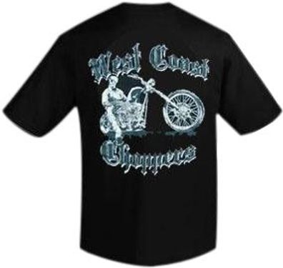 WCC West Coast Choppers T-Shirt Chopper Dawg II Black