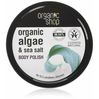 Organic Shop Refrescante Exfoliante Corporal Algas Del Atlantico 1un