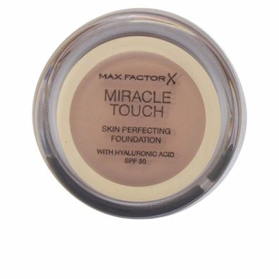 Max Factor Miracle Touch Perfecting Foundation Spf30 045 Warm Almond
