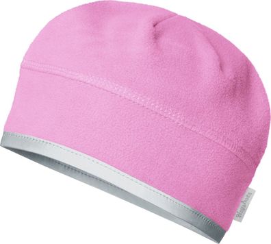 Playshoes Kinder Fleece-Mütze helmgeeignet Pink