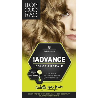 Llongueras Color Advance Hair Colour 8 Light Blond