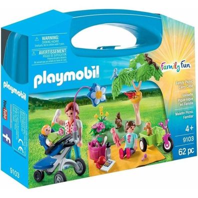 Playm. Familien Picknicktasche 9103 - Playmobil 9103 - (Spielwaren / Playmobil / ...