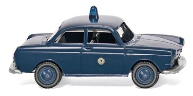 Wiking 86436 Polizei - VW 1600 Limousine - NEU