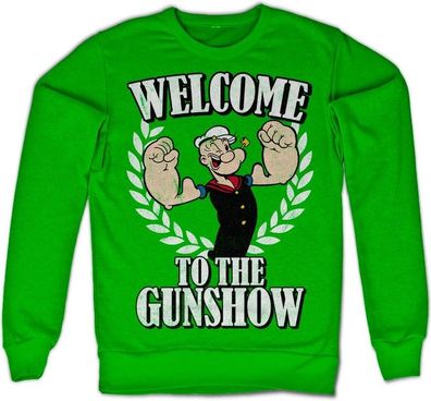 Popeye Welcome To The Gunshow Sweatshirt Green