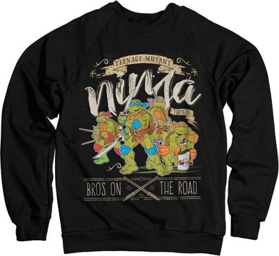 Teenage Mutant Ninja Turtles TMNT Bros On The Road Sweatshirt Black