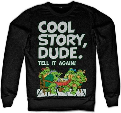 Teenage Mutant Ninja Turtles TMNT Cool Story Dude Sweatshirt Black