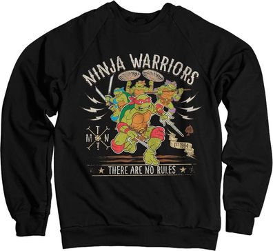 Teenage Mutant Ninja Turtles Ninja Warriors No Rules Sweatshirt Black